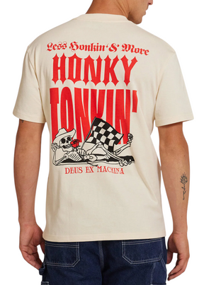 Deus Ex Machina - Honky Tonkin Tee - Dirty White