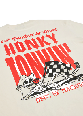 Deus Ex Machina - Honky Tonkin Tee - Dirty White