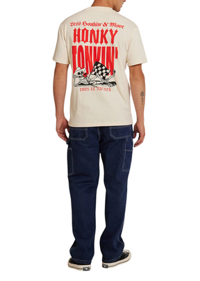 Deus Ex Machina - Honky Tonkin Tee - Dirty White