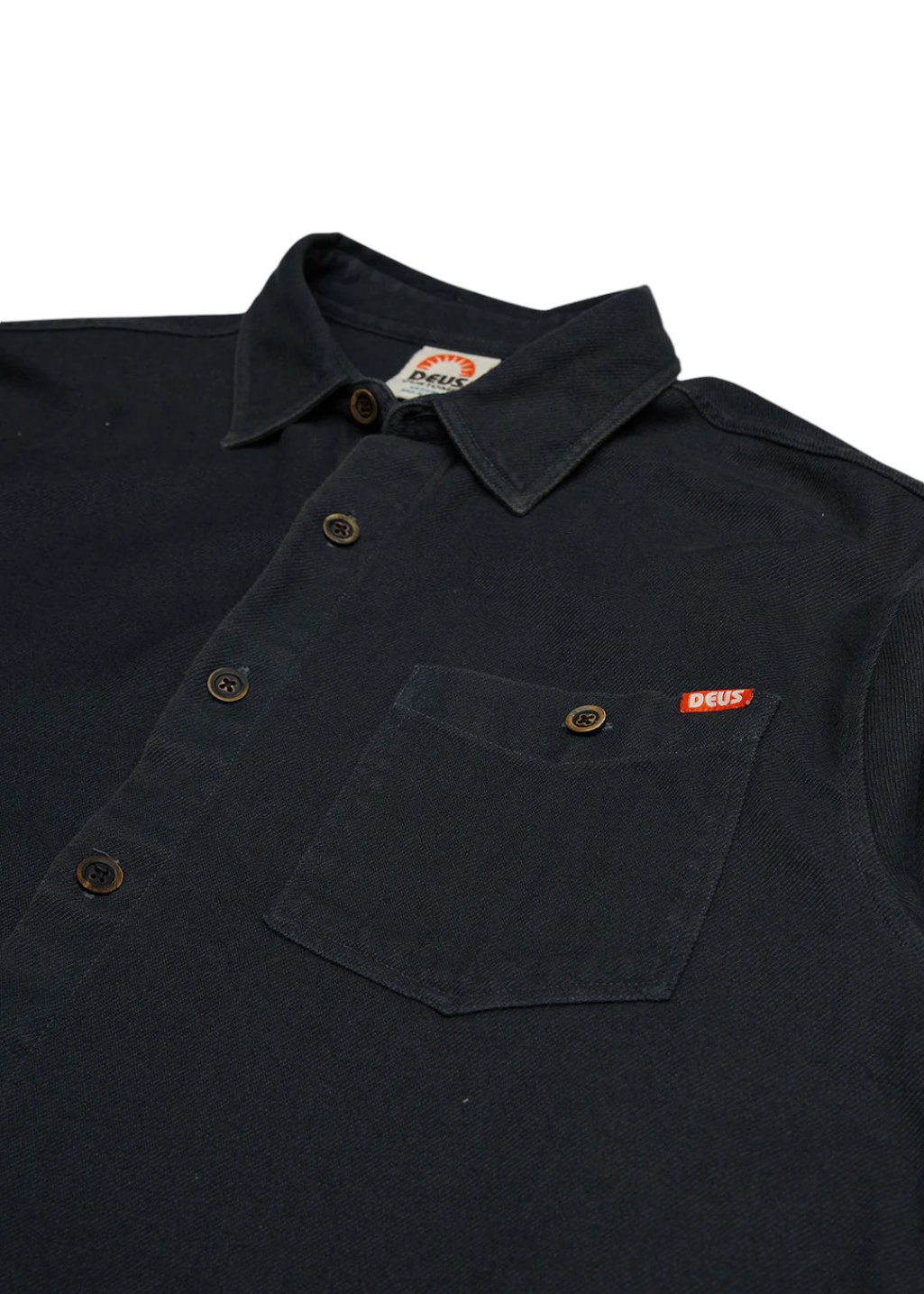 Deus Ex Machina - Keon Flannel Shirt - Anthracite