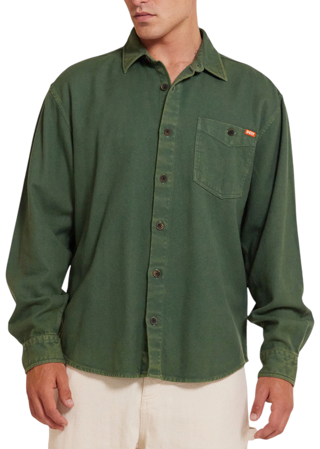 Deus Ex Machina - Keon Flannel Shirt - Hillside Green