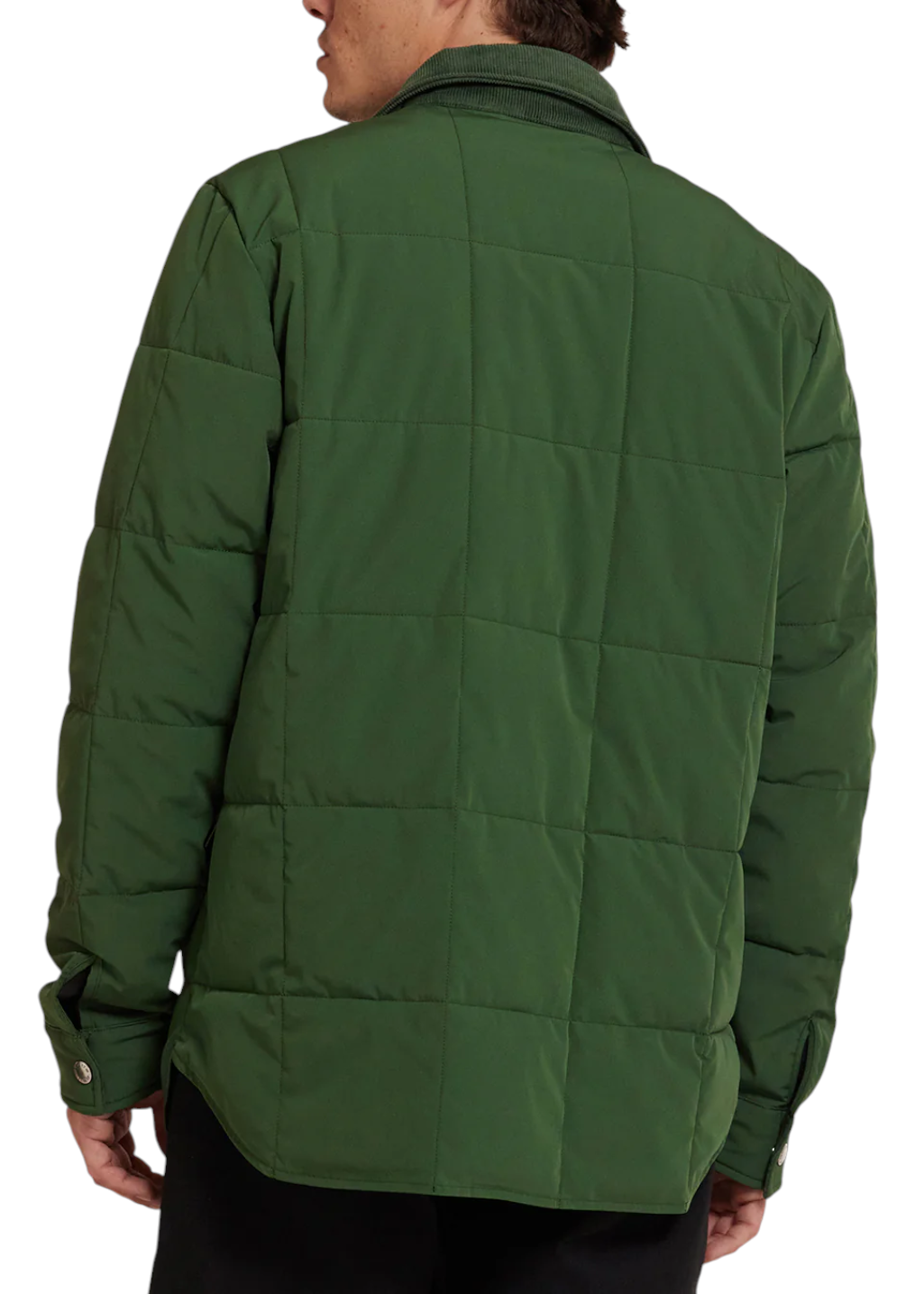 Deus Ex Machina - Maxwell Padded Overshirt - Hillside Green