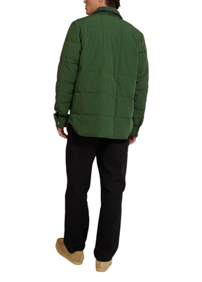 Deus Ex Machina - Maxwell Padded Overshirt - Hillside Green