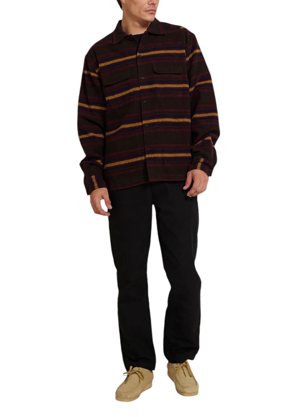 Deus Ex Machina - Moto Stripe Shirt - Multi Stripe