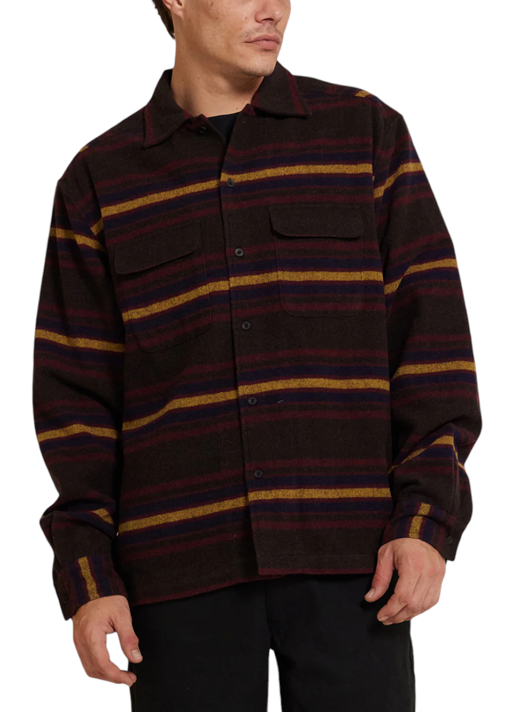 Deus Ex Machina - Moto Stripe Shirt - Multi Stripe