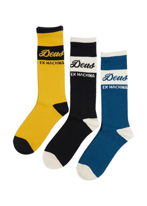 Deus Ex Machina - Saber Sock - 3 Pack Multi