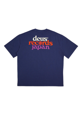 Deus Ex Machina - Strata Tee - Patriot Blue