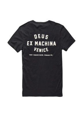 Deus Ex Machina - Venice Skull Tee - Black