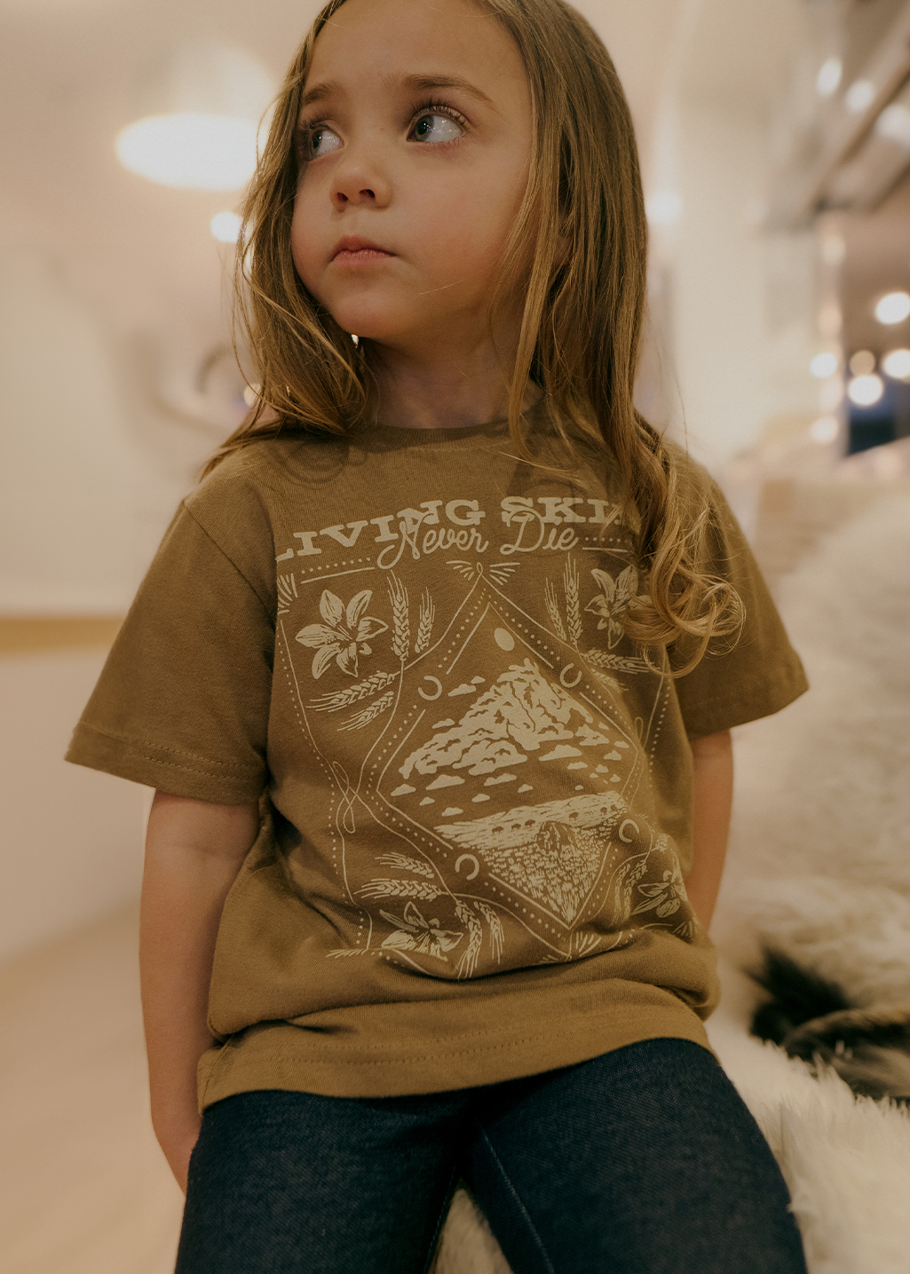 Prairie Dreamscape Tee | Tumbleweed | Kids - Hardpressed Print Studio Inc.