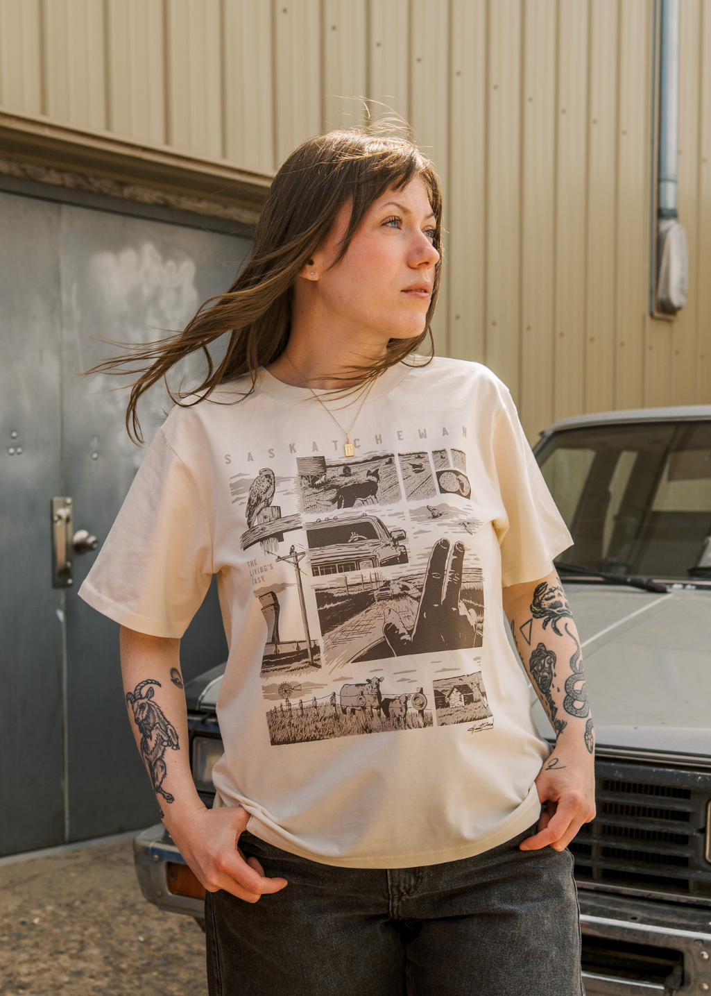 Easy Living Tee | Birch | Ladies - Hardpressed Print Studio Inc.