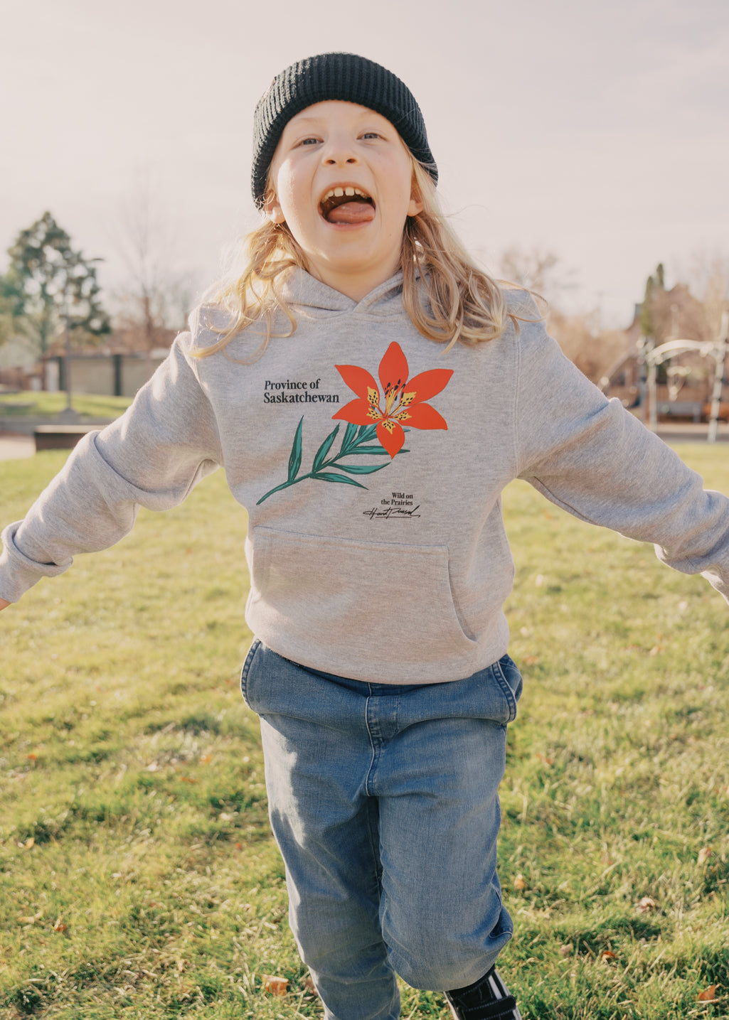 Lilium Sweater | Heather Grey | Kids