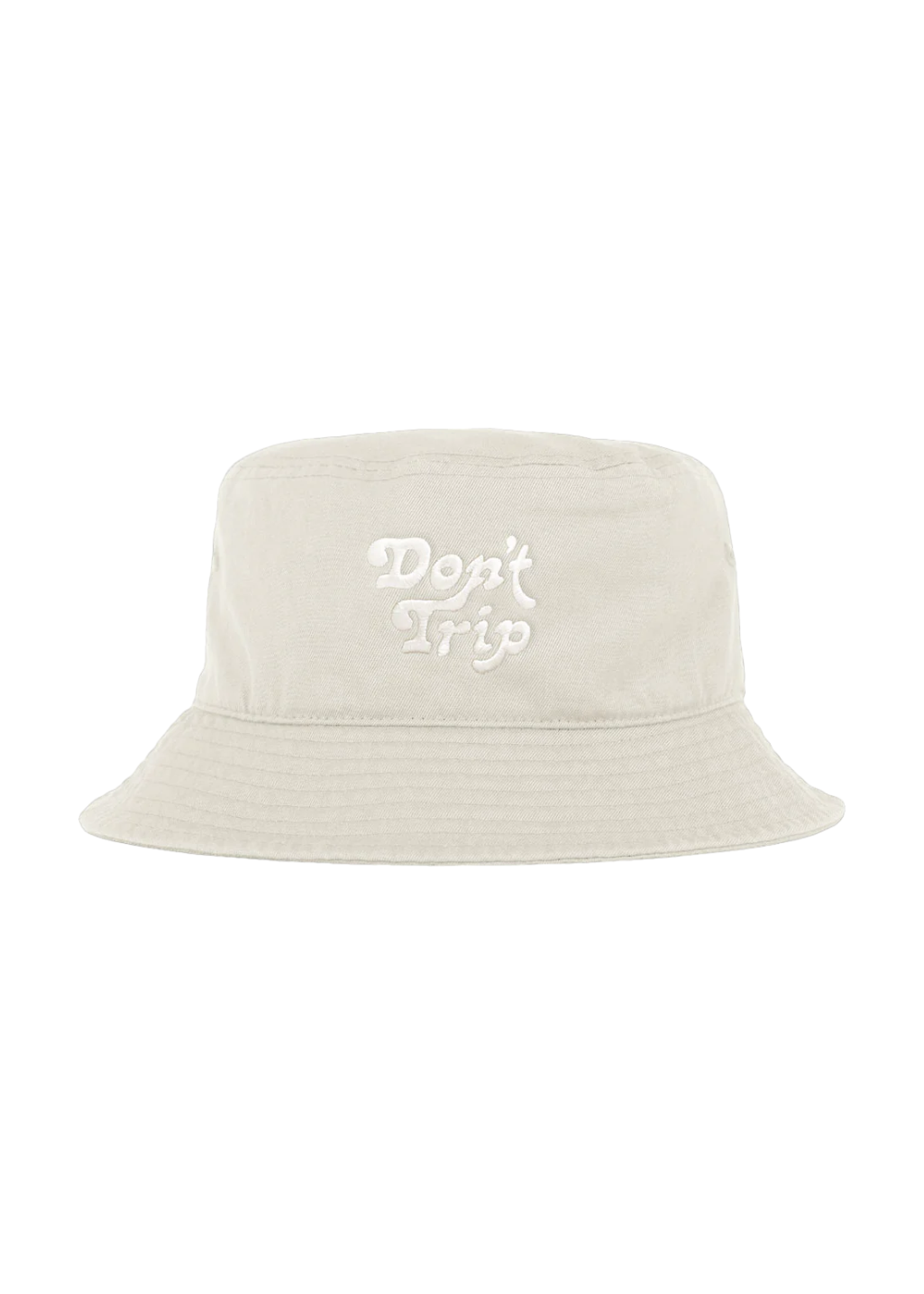 Free & Easy - Don't Trip Bucket Hat - Vanilla