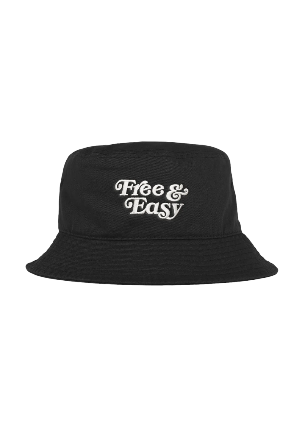 Free & Easy - Don't Trip Bucket Hat - Black