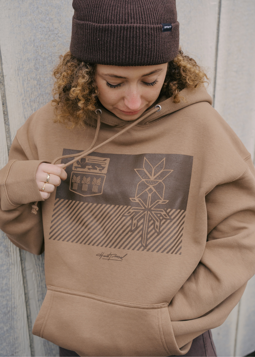 Flag Sweater | Caramel | Unisex