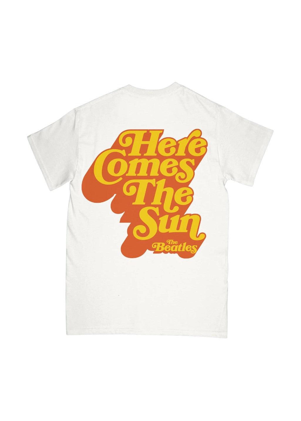 Free & Easy x The Beatles - Here Comes The Sun SS Tee - Coconut