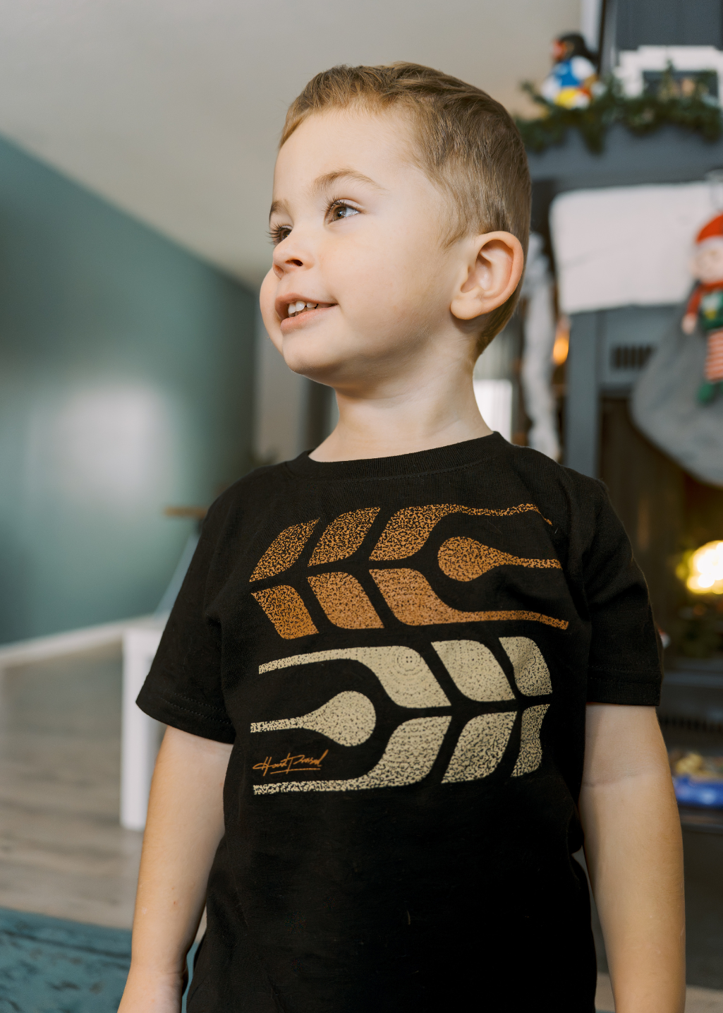 Grain Bale Tee | Black | Kids