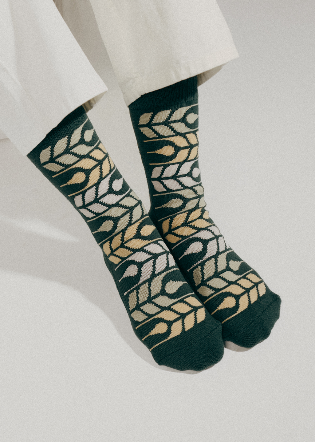 Grain Socks | Grove/Pastel - Hardpressed Print Studio Inc.