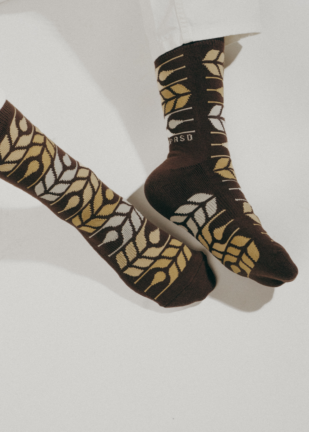 Grain Socks | Oak - Hardpressed Print Studio Inc.