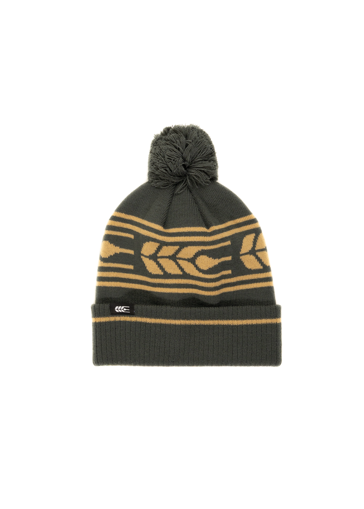 Grain Pom Toque | Coal/Gold | Adult