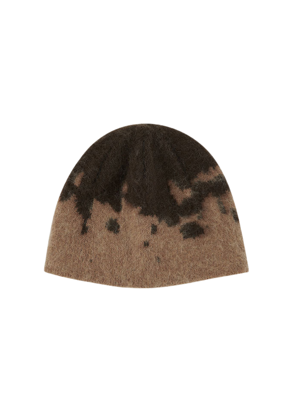 Gramicci - Mohair Splatter Beanie - Taupe Splatter
