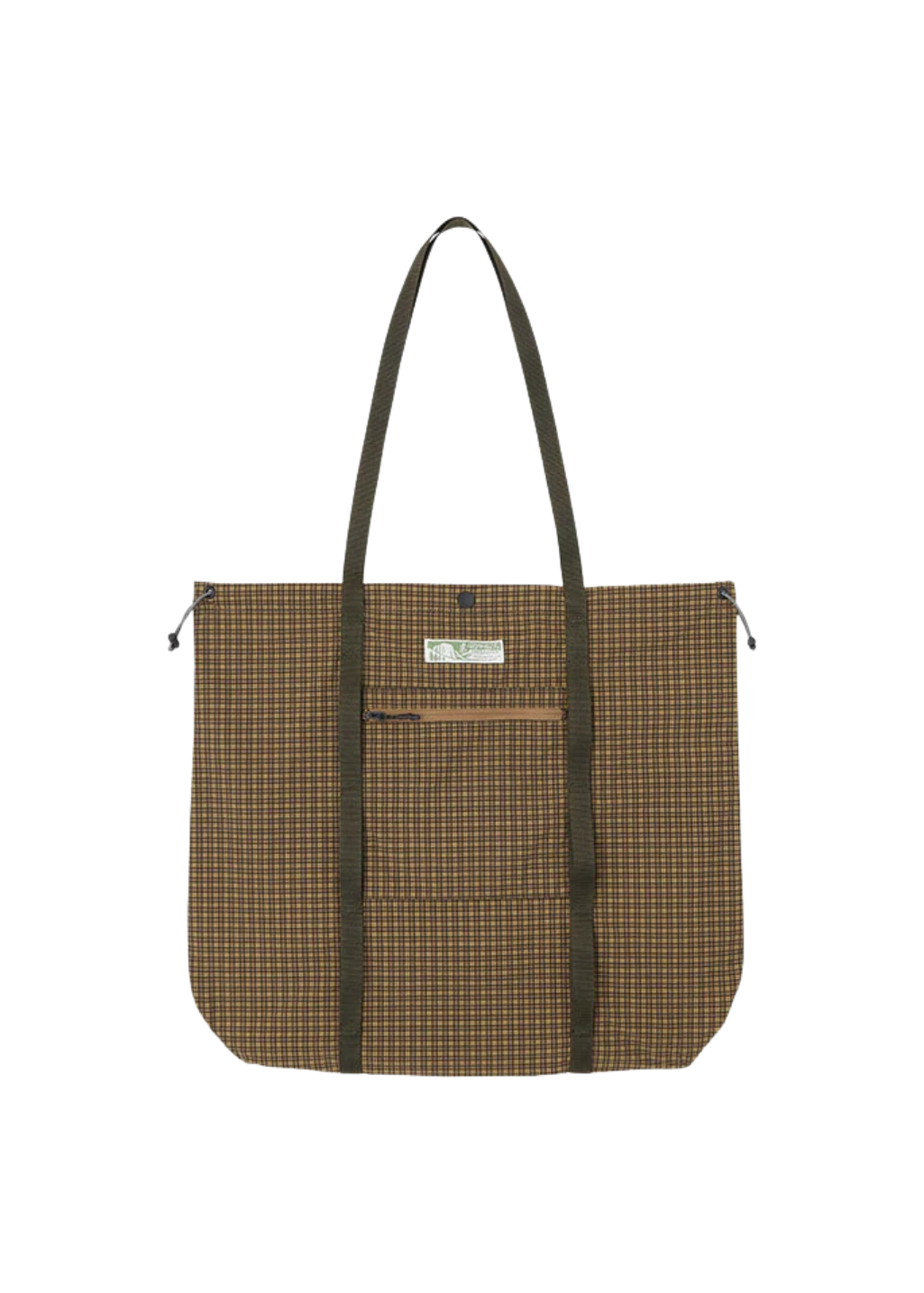 Gramicci - Utility Tote Bag - Brown Check