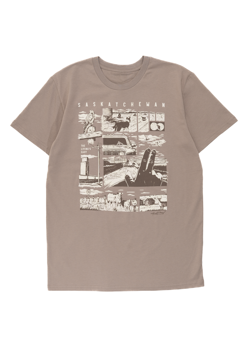 Easy Living Tee | Clay | Unisex