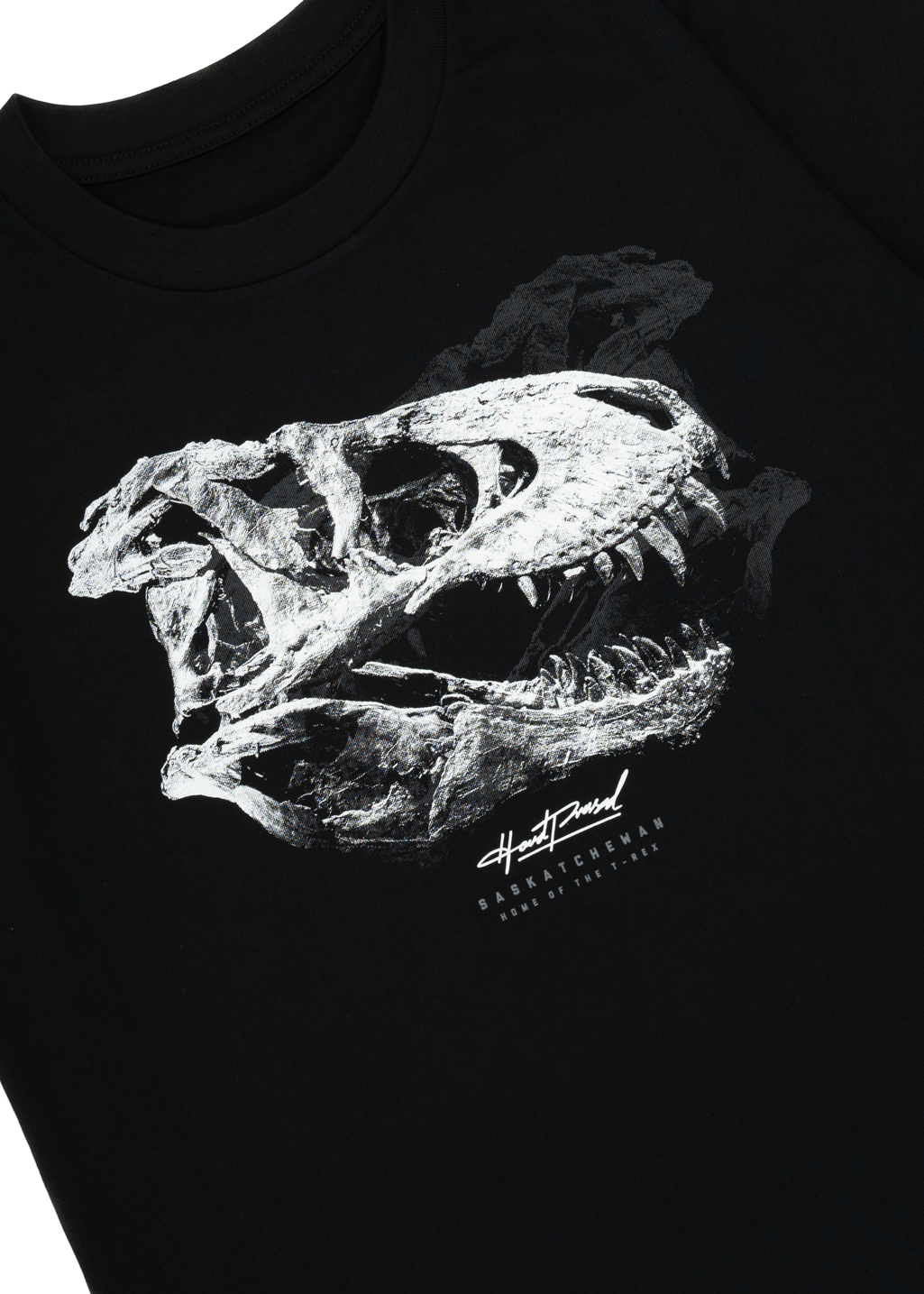 Fossil Tee | Black | Unisex and Ladies