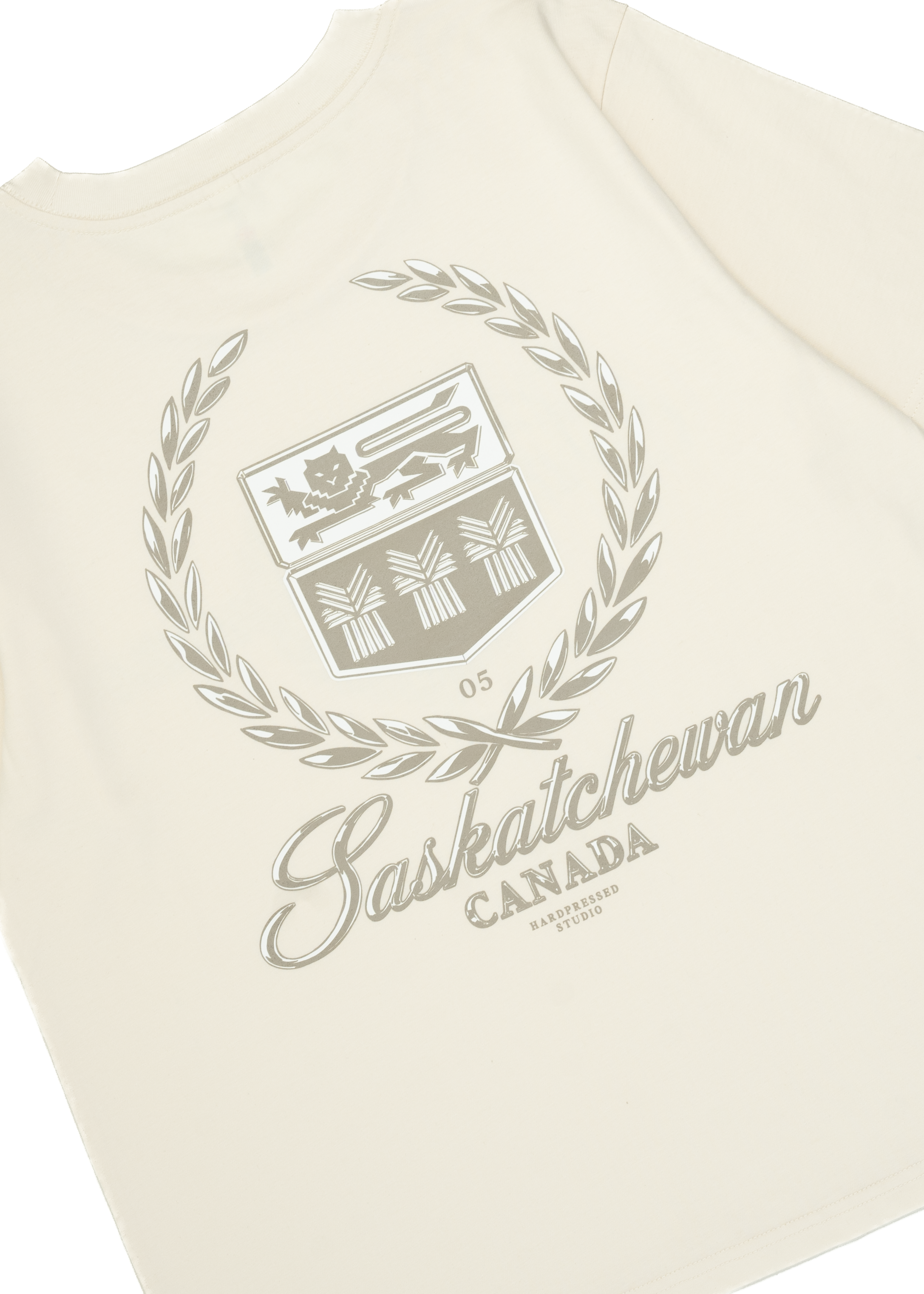 Premier Wreath Tee | Birch | Ladies