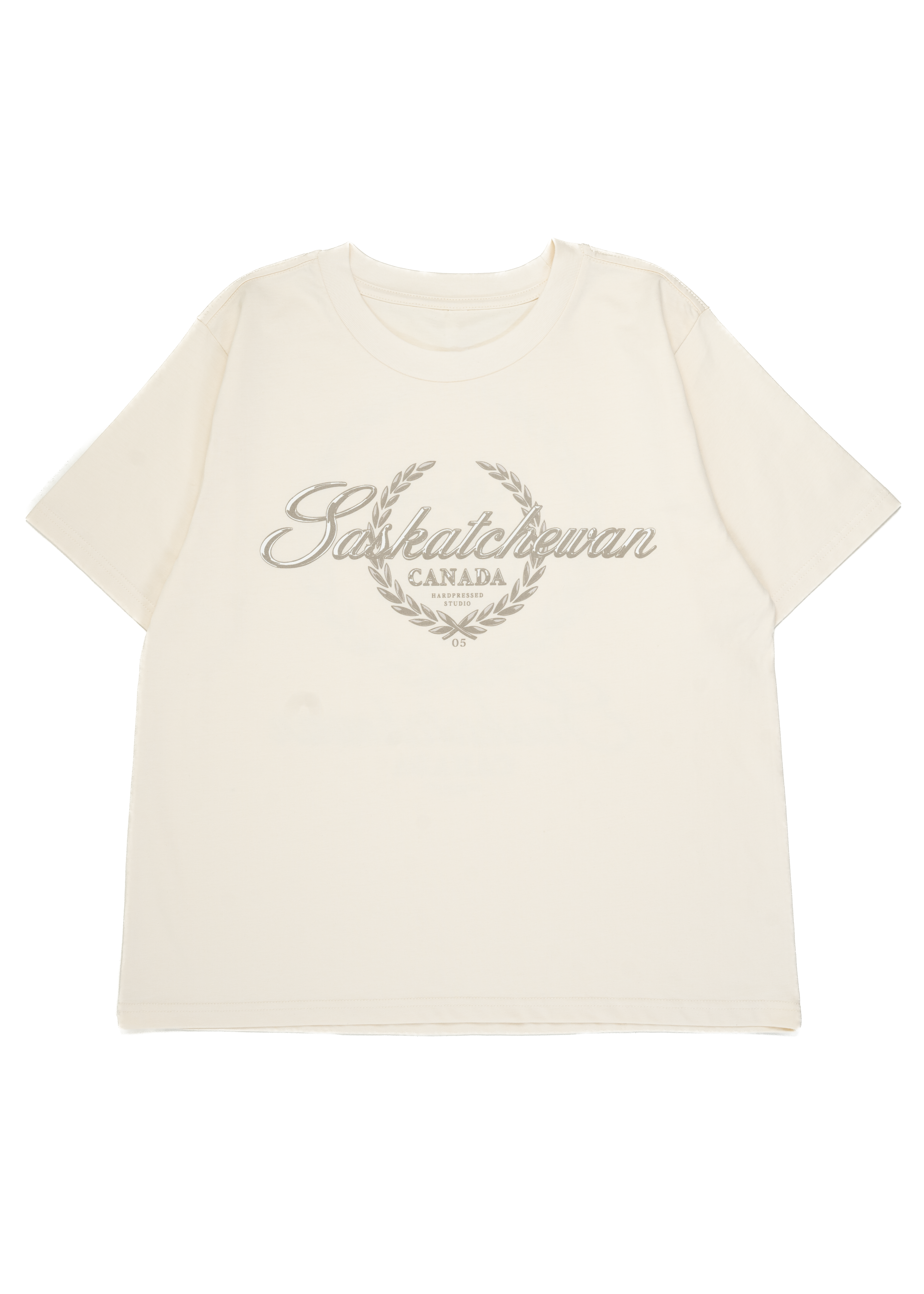 Premier Wreath Tee | Birch | Ladies