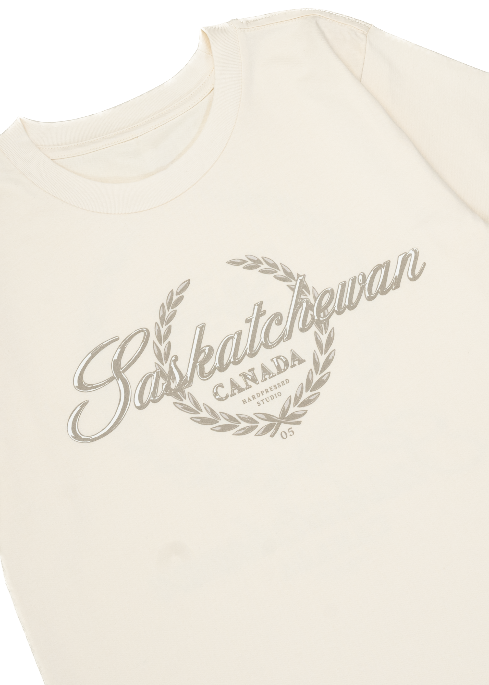 Premier Wreath Tee | Birch | Ladies
