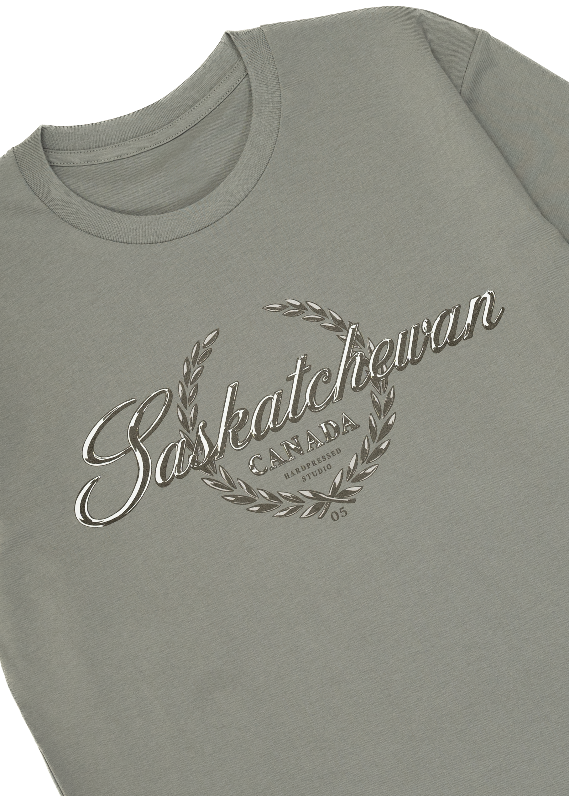 Premier Wreath Tee | Stone | Unisex