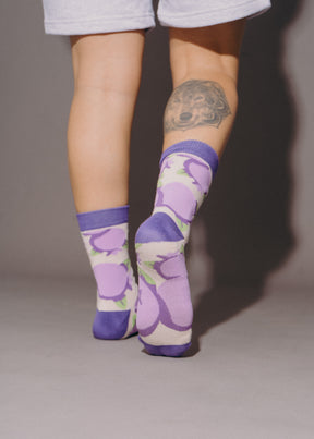 The Forager Socks | Cream - Hardpressed Print Studio Inc.