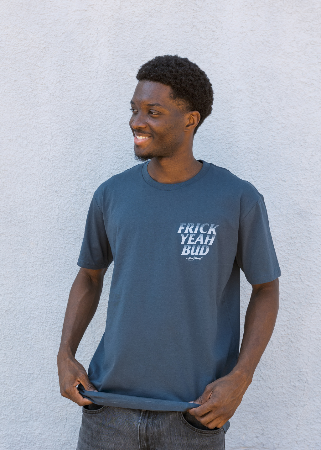 Frick Yeah Bud Tee | Storm Blue | Unisex