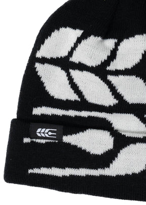 Grain Pattern Toque | Black | Kids