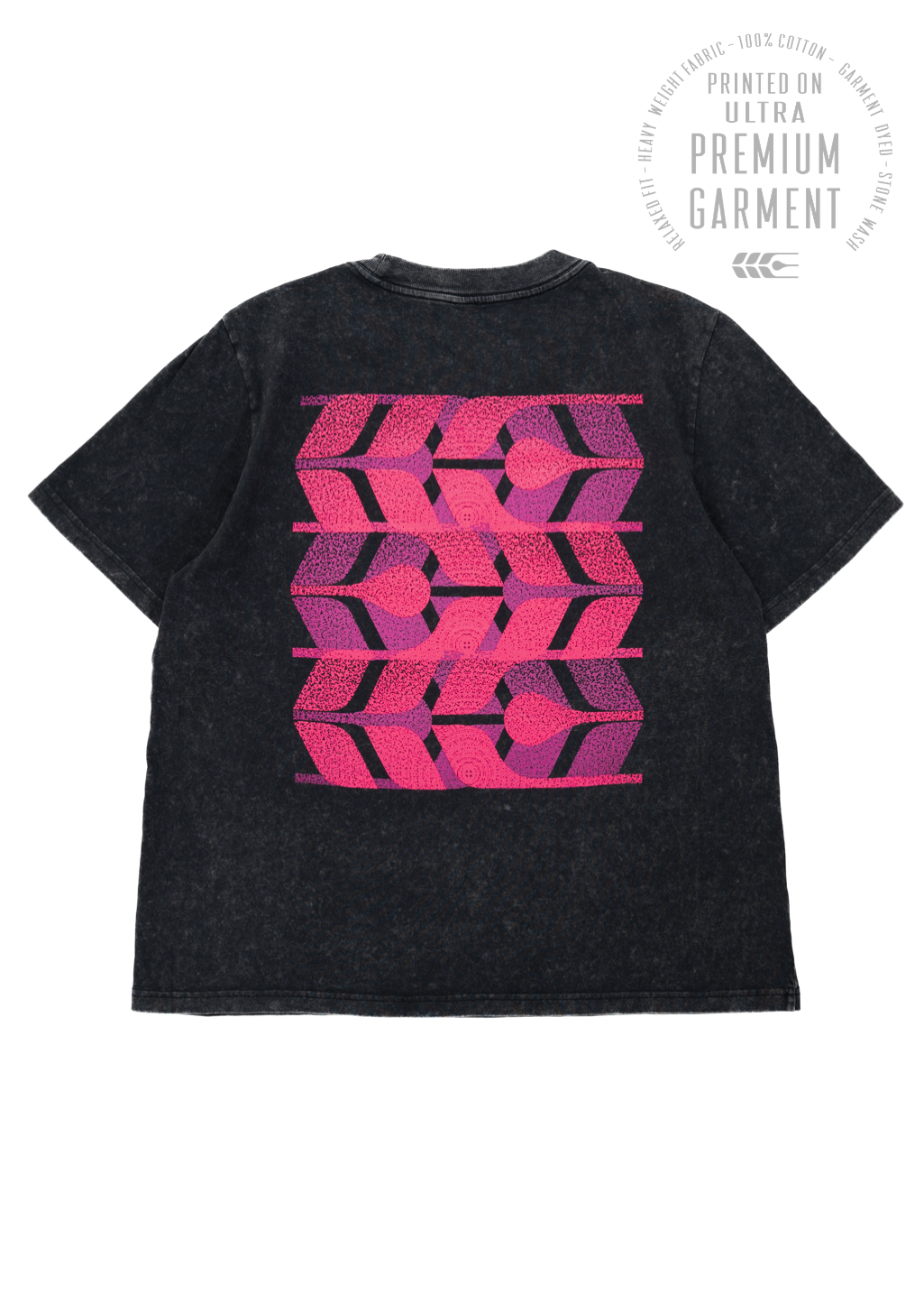 Neon Harvest Tee | Black Stone | Ladies - Hardpressed Print Studio Inc.