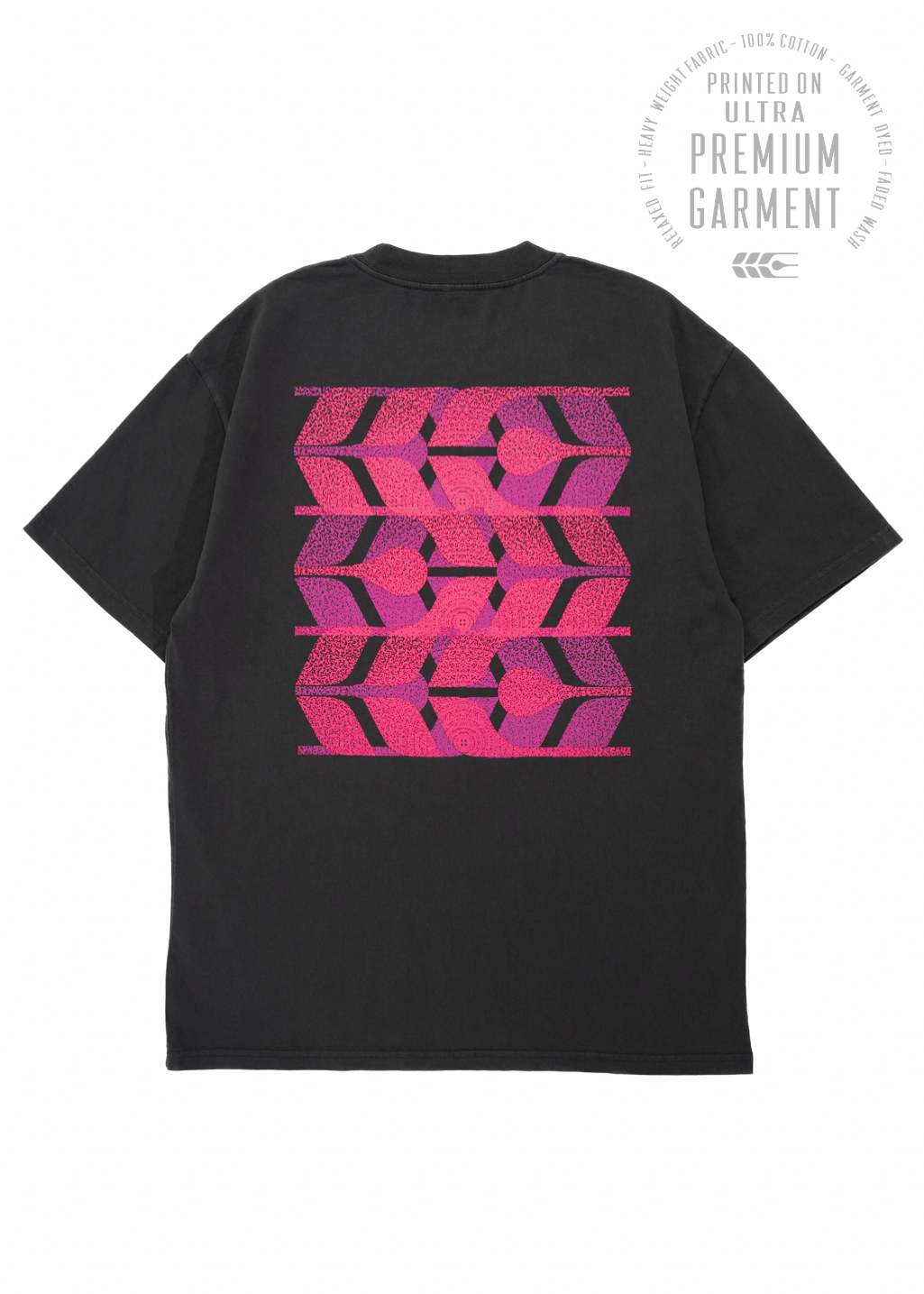 Neon Harvest Tee | Vintage Coal | Unisex - Hardpressed Print Studio Inc.