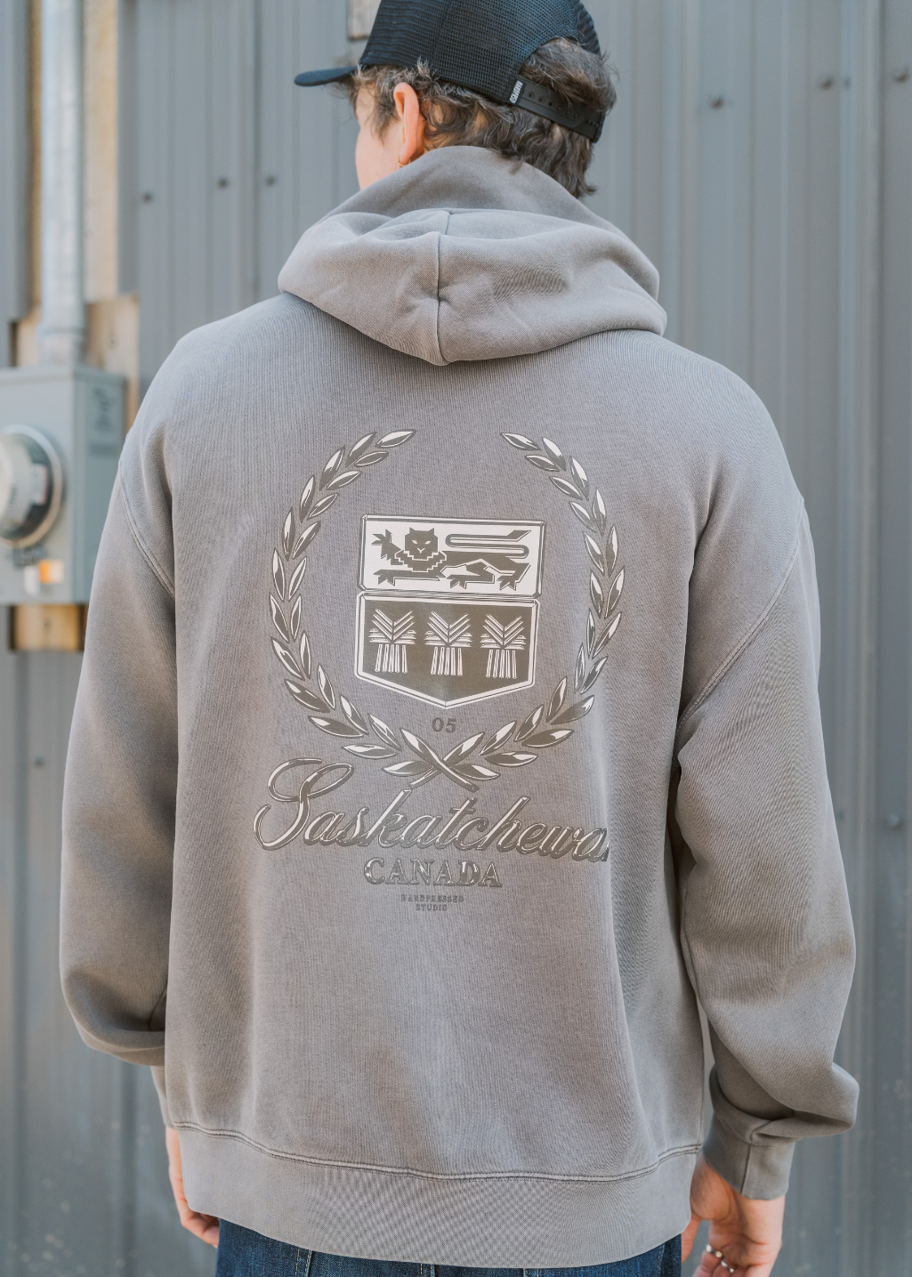 Premier Wreath Sweater | Vintage Grey | Unisex