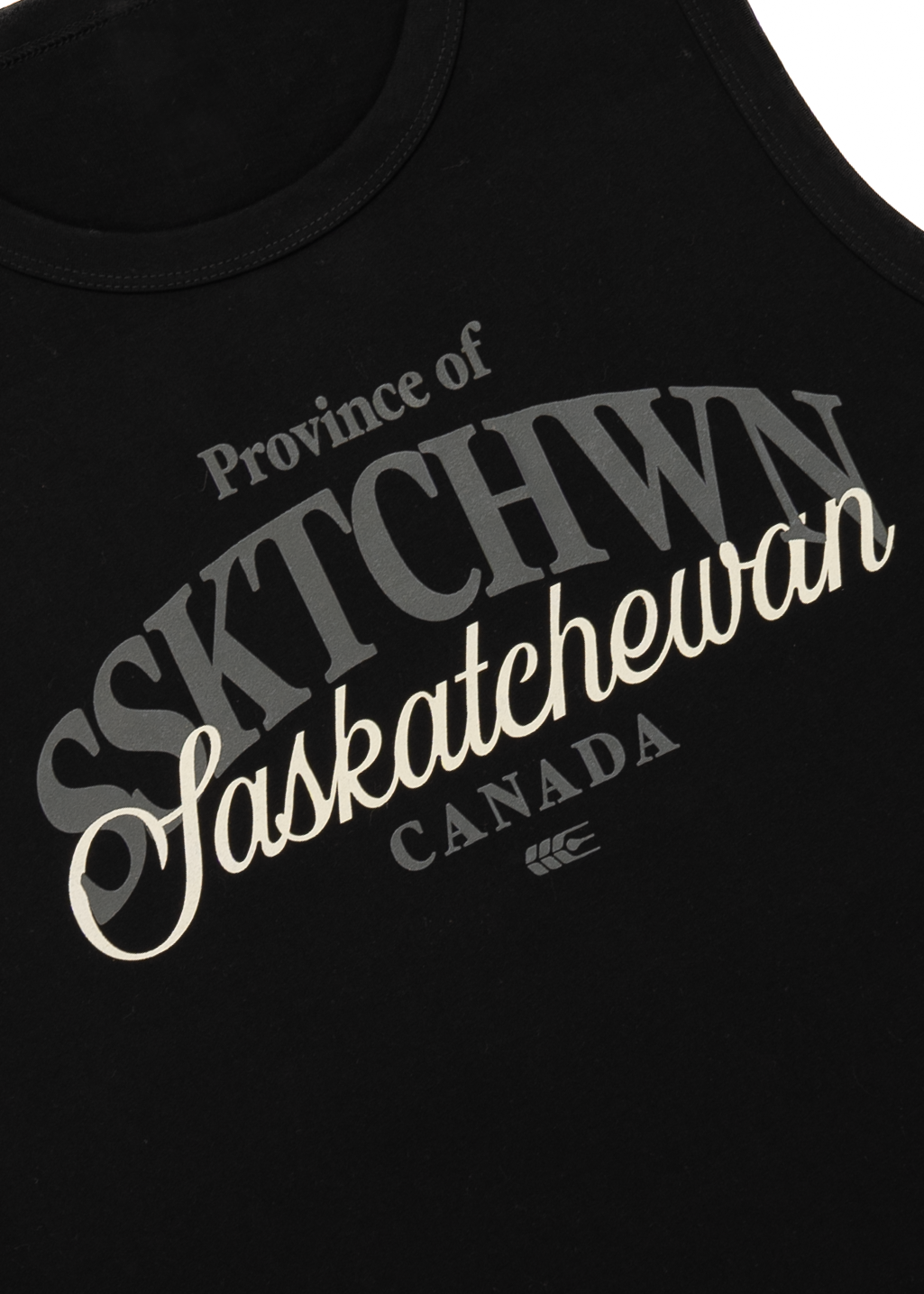 Say It Twice Tank | Black | Ladies - Hardpressed Print Studio Inc.