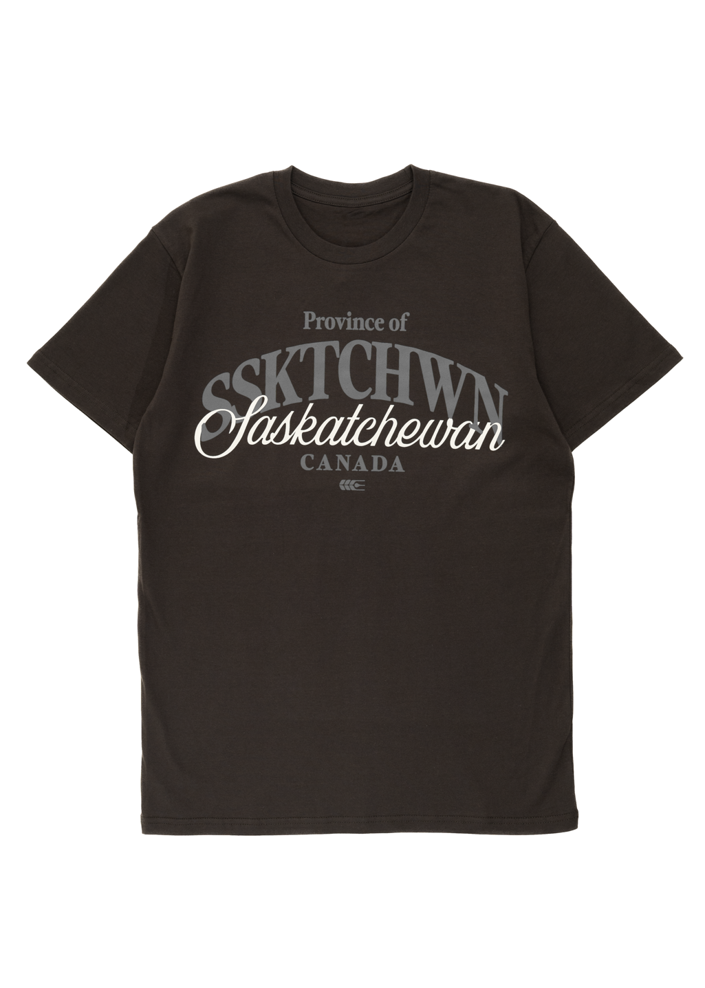 Say It Twice Tee | Charcoal | Unisex - Hardpressed Print Studio Inc.