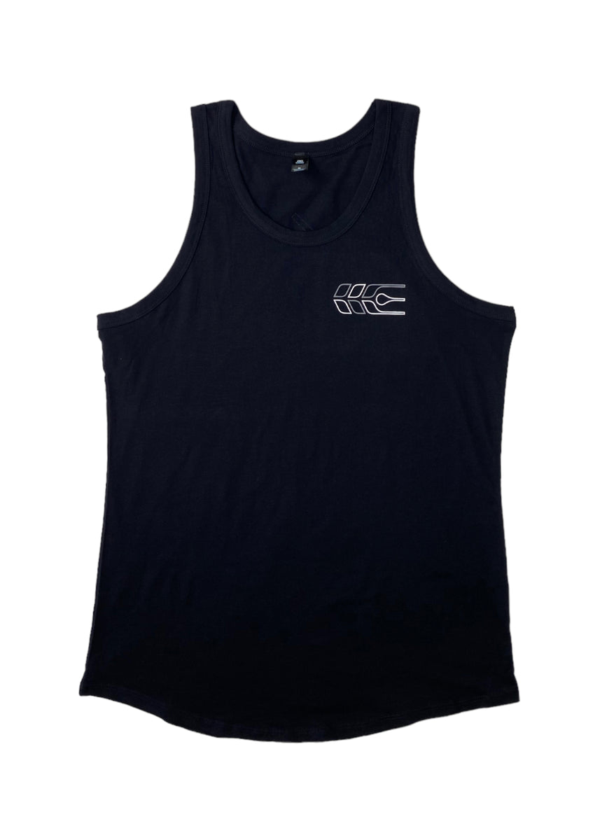 New Wave Crest Tank | Black | Unisex