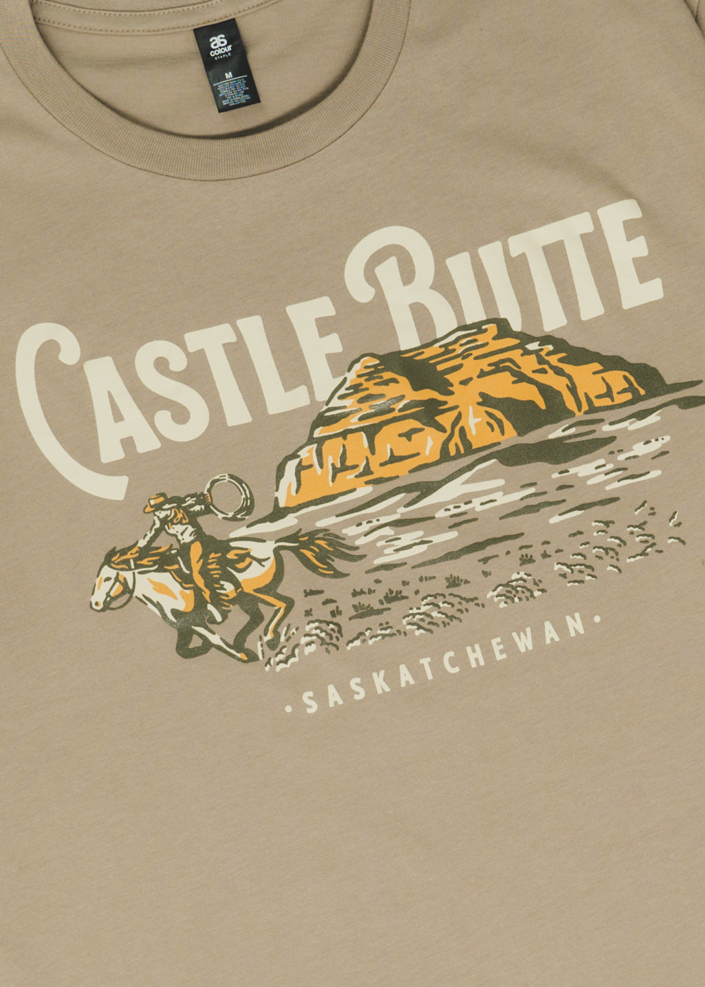 Castle Butte Tee | Dunes | Unisex - Hardpressed Print Studio Inc.