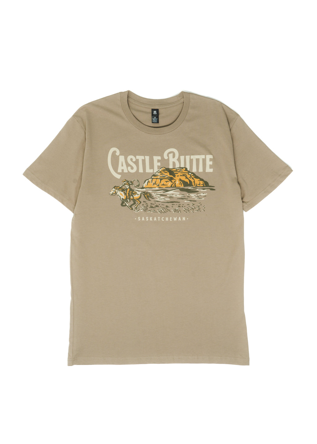 Castle Butte Tee | Dunes | Unisex - Hardpressed Print Studio Inc.