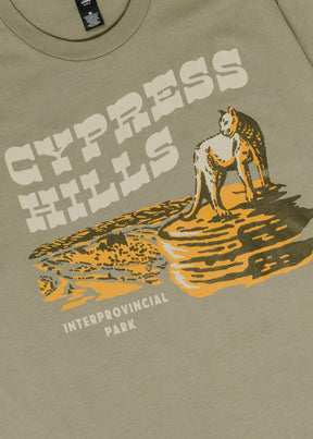 Cypress Hills Tee | Moss | Unisex - Hardpressed Print Studio Inc.