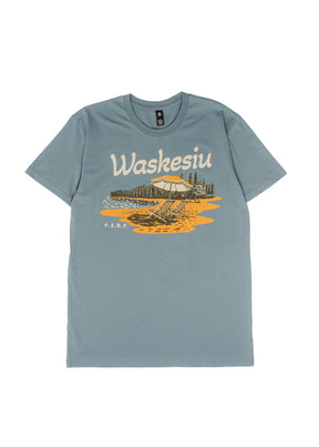 Waskesiu Tee | Lakewater | Unisex - Hardpressed Print Studio Inc.