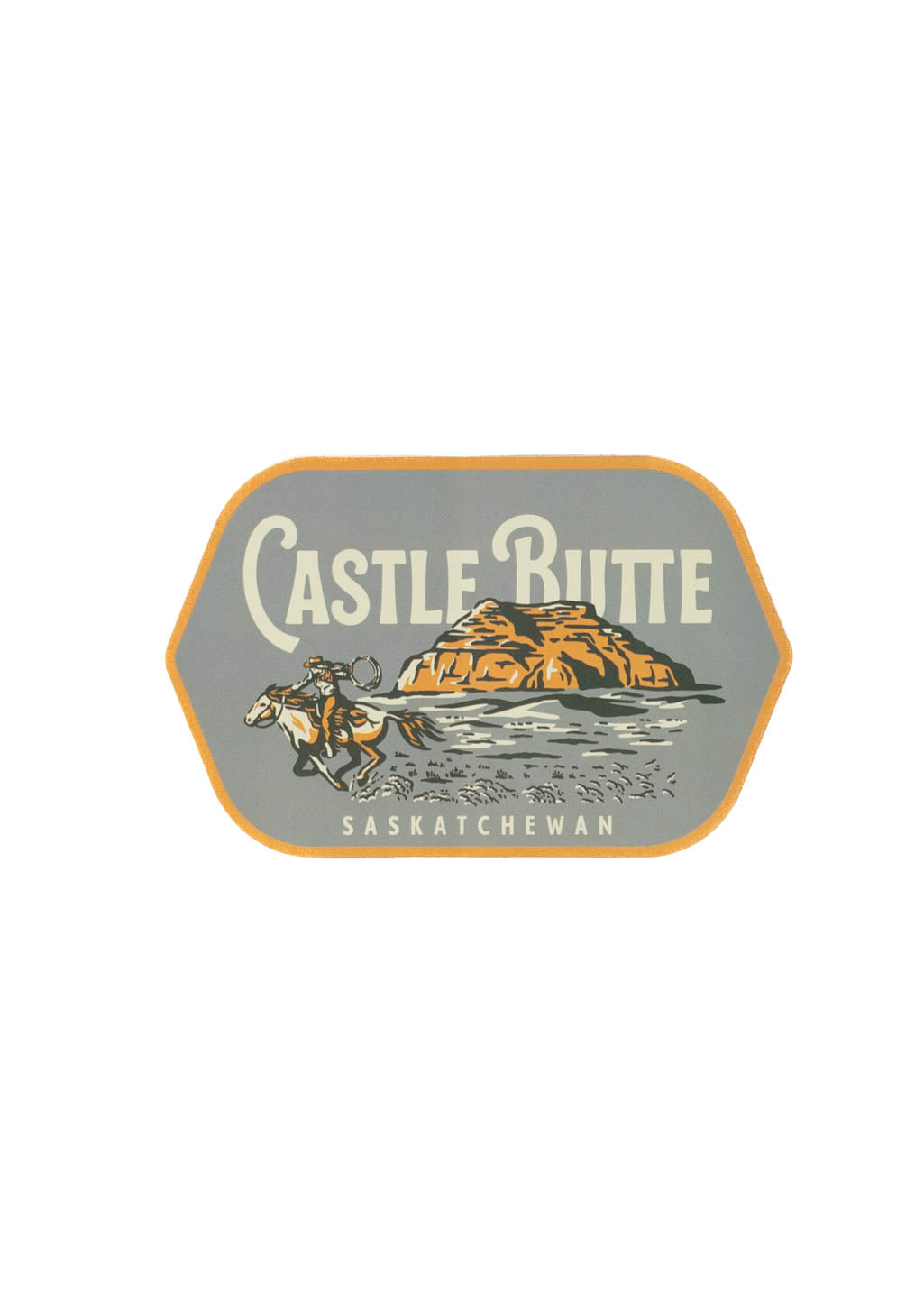 Castle Butte Sticker