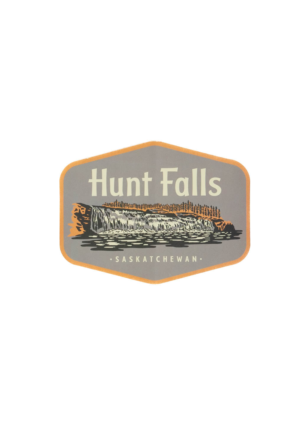 Hunt Falls Sticker