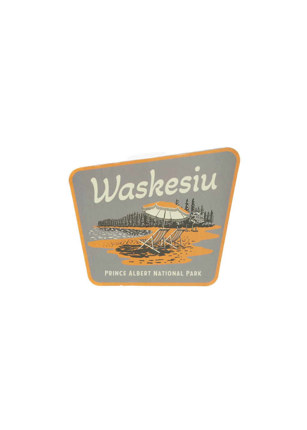 Waskesiu Sticker