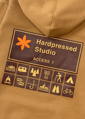Camp Series Sweater | Acorn | Unisex - Hardpressed Print Studio Inc.