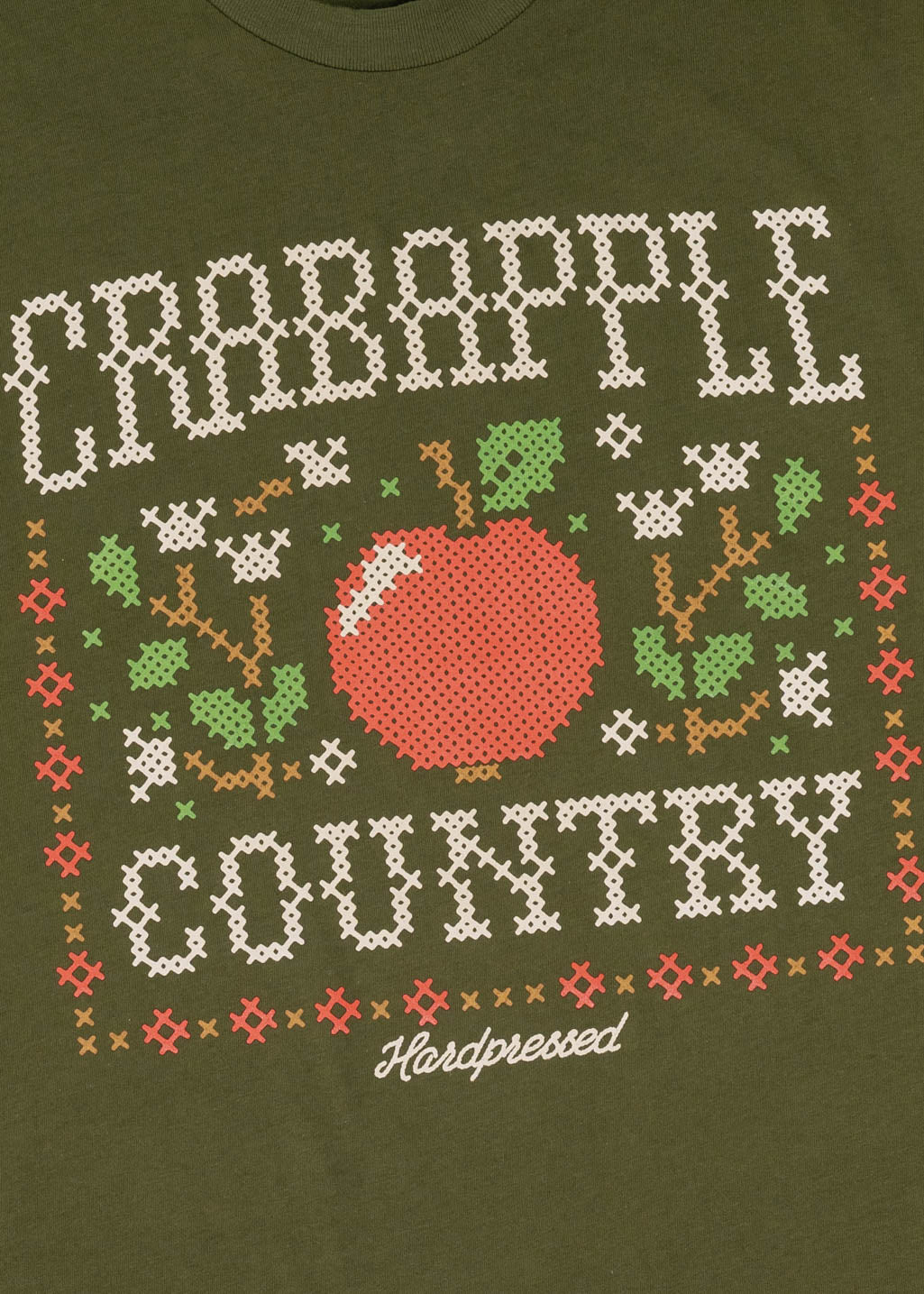 Crabapple Country Tee | Cypress | Unisex - Hardpressed Print Studio Inc.