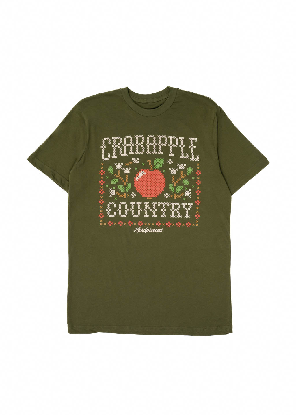 Crabapple Country Tee | Cypress | Unisex - Hardpressed Print Studio Inc.